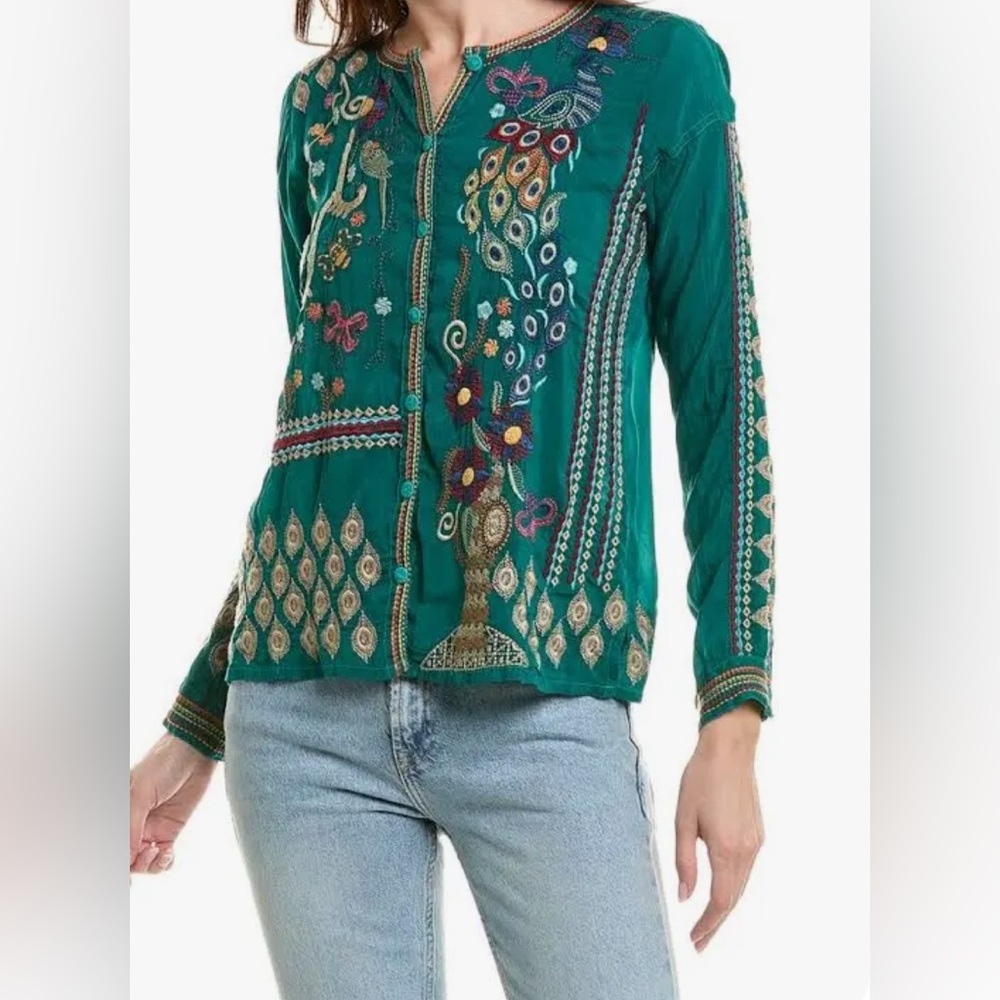 Johnny Was “RIO blouse”. New with tags.